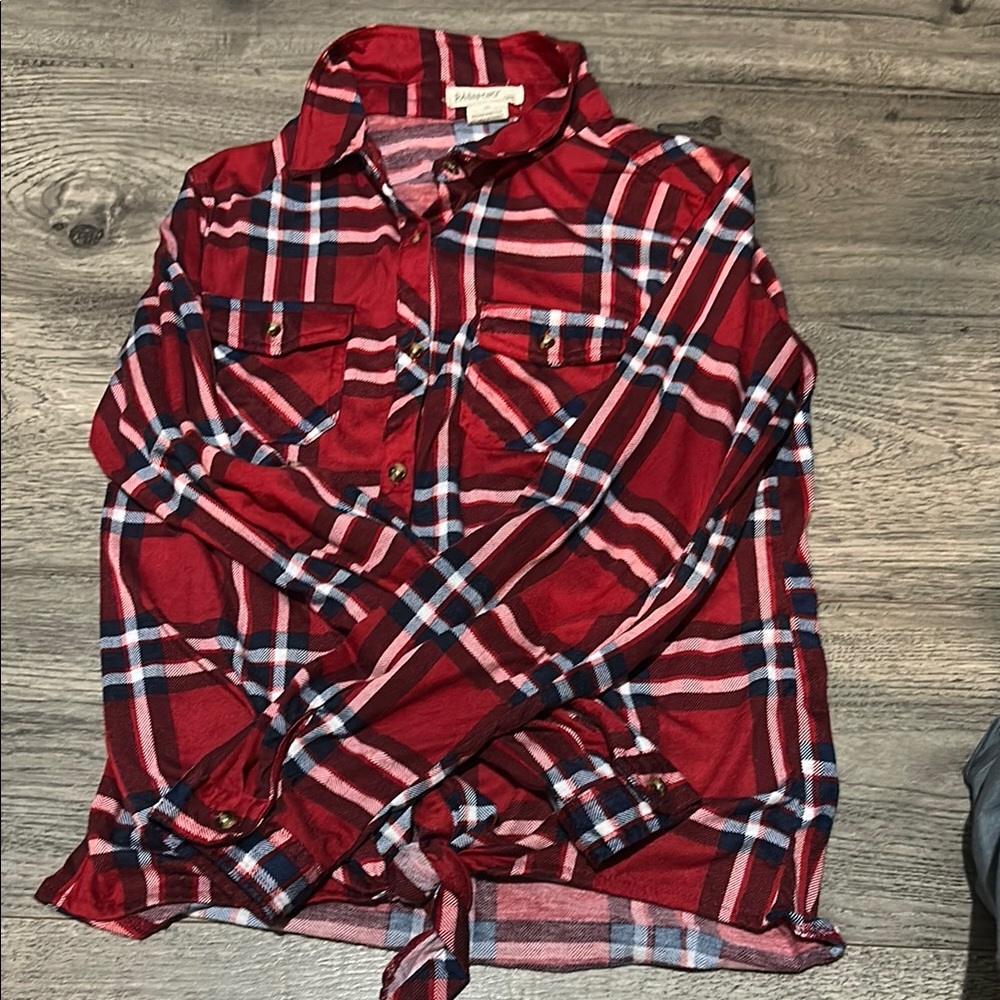 Passport Red and Black Plaid Shirt
